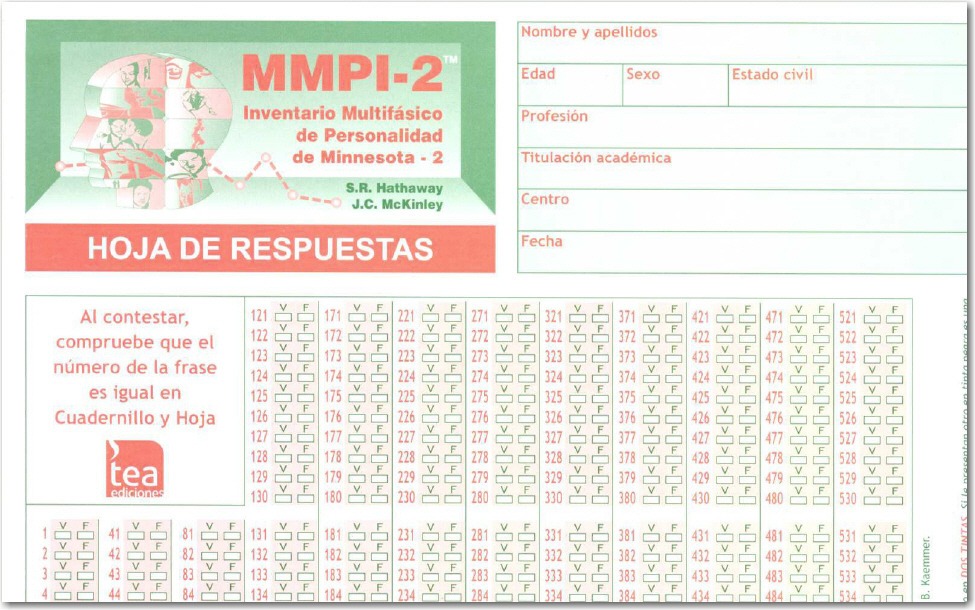 Test Multifásico de la Personalidad